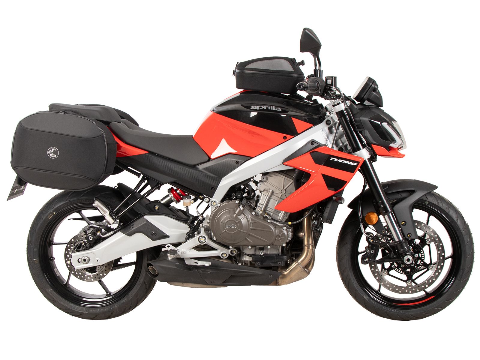C-Bow side carrier black for Aprilia Tuono 457 (25- ) Hepco & Becker