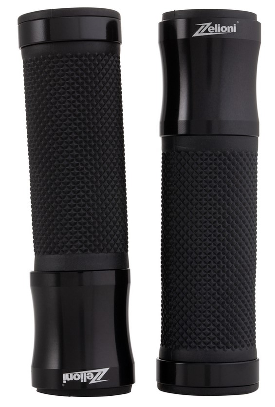 Grips ZELIONI for Vespa GTS/GTS Super/GT/GT L 125-300cc, black