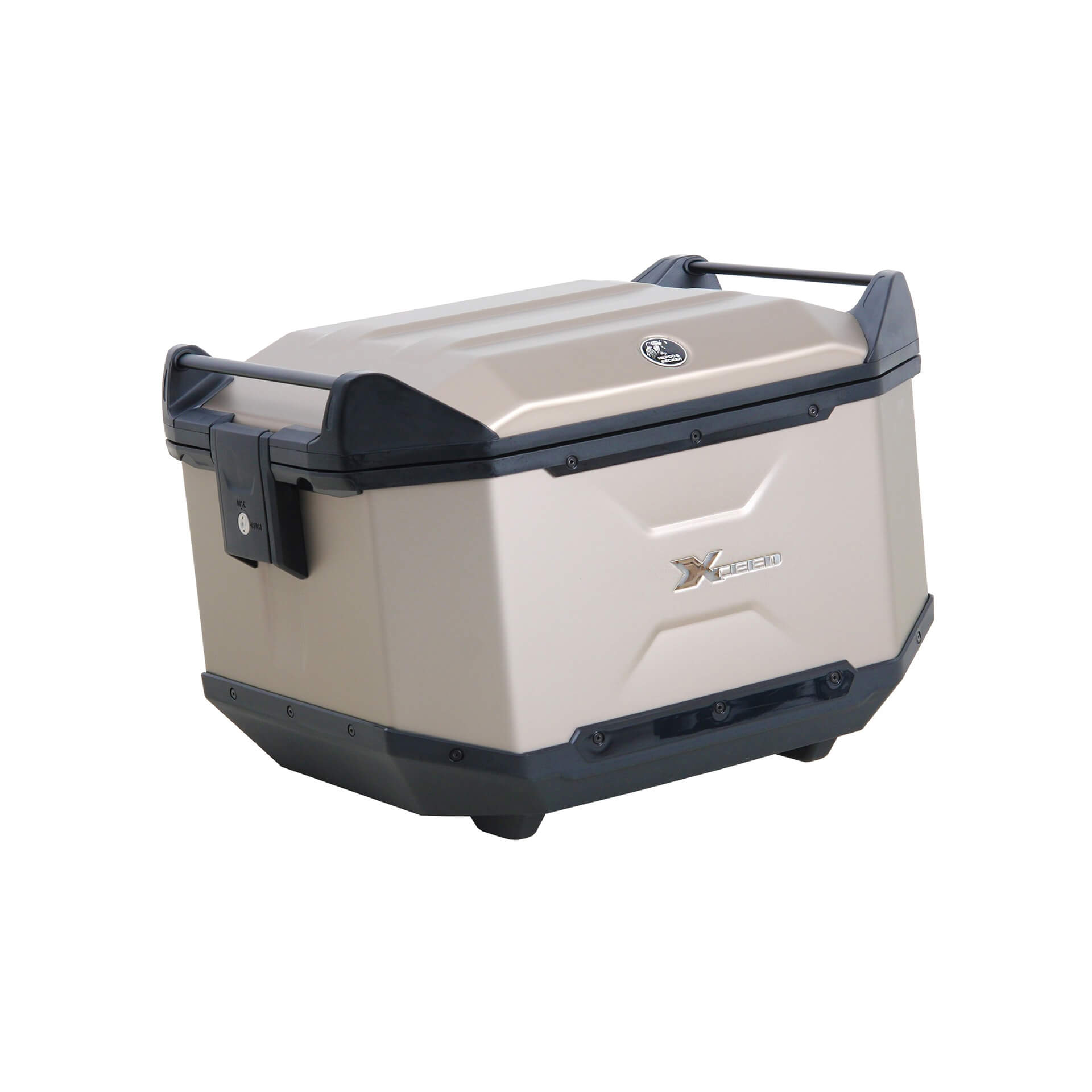 Alu Topcase Xceed 45 liters aluminum silver