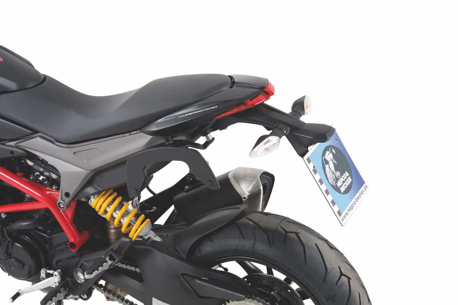 C-Bow side carrier black for Ducati Hypermotard 939 /SP (16-18) Hepco & Becker