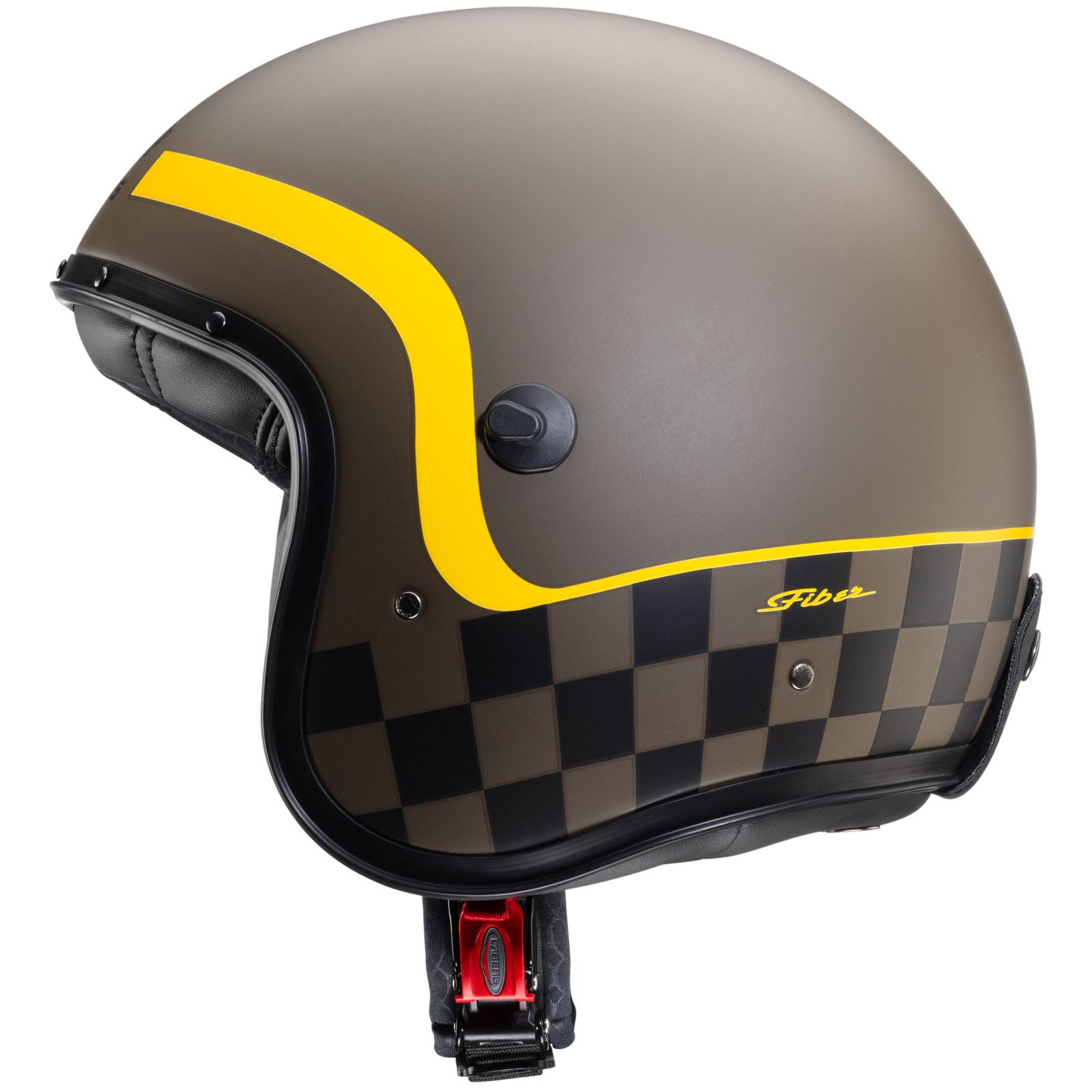 Caberg Helmet Freeride Formula, matte brown / Mustard yellow