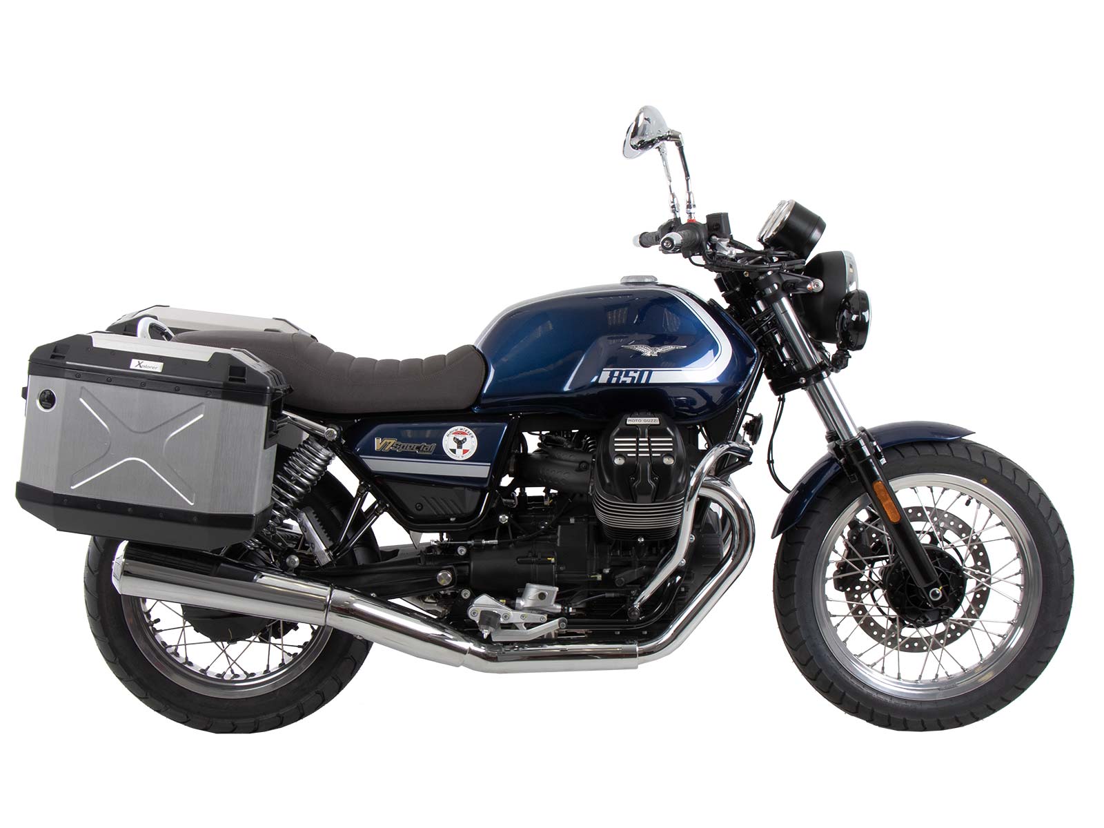 Carrier black for Moto Guzzi V7 Special/Stone/Centenario (21-24) Hepco & Becker