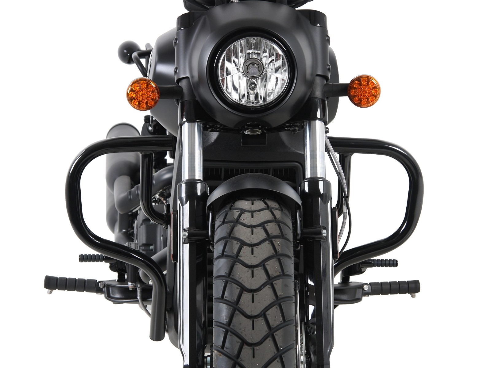 Engine Guard black for Indian Scout Bobber (2017-)