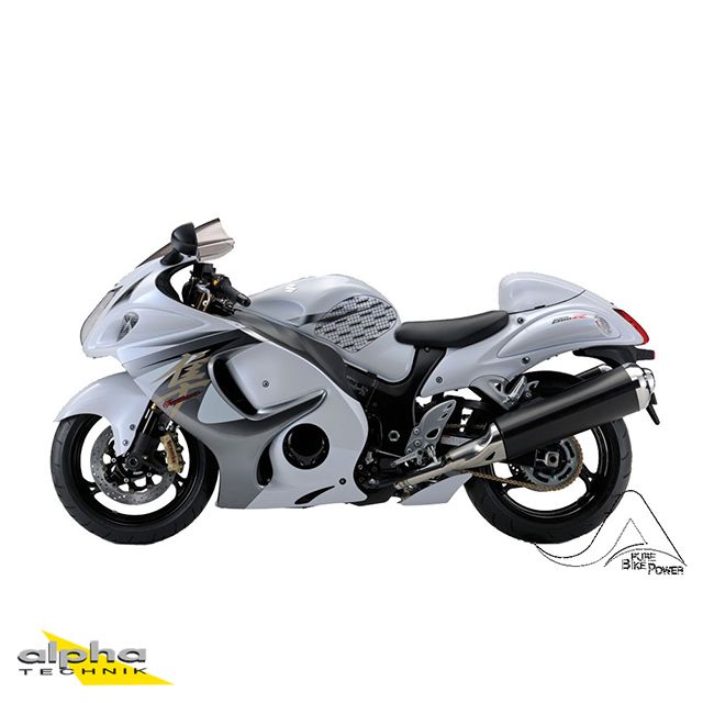 Stompgrip black Volcano for Suzuki GSX1300R Hayabusa 1999-18