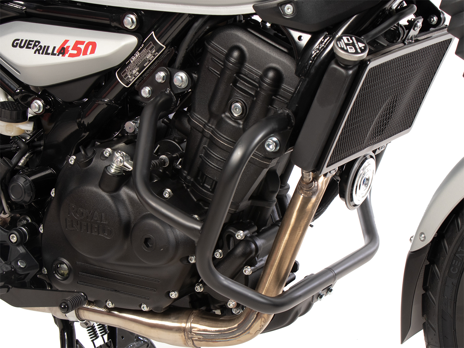 Engine guard black for Royal Enfield Guerrilla 450 (24-) Hepco & Becker