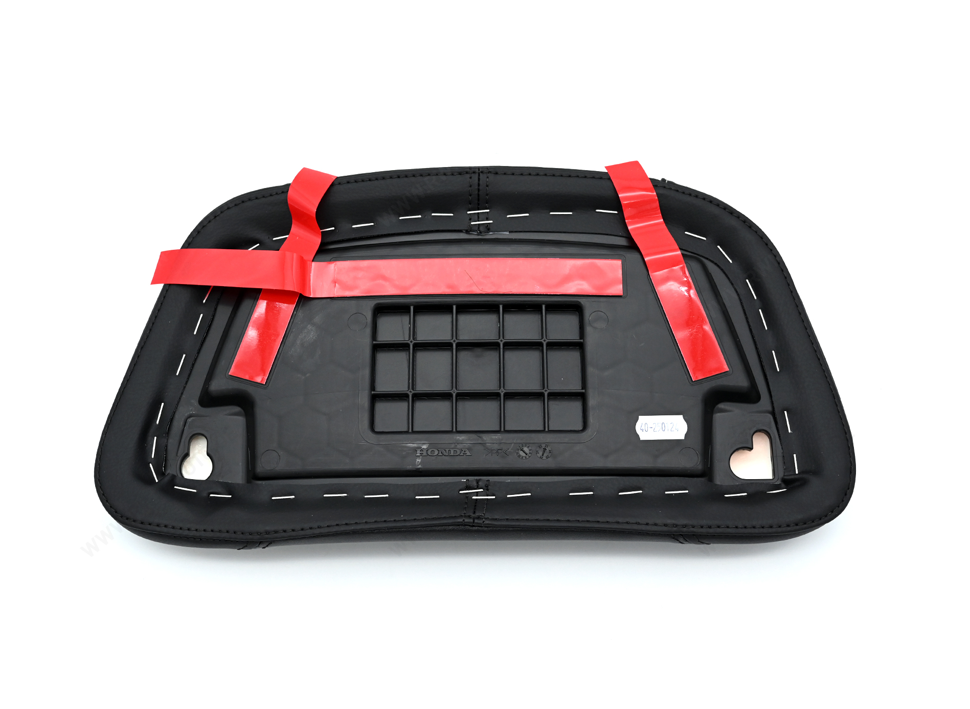 Back cushion black / black for 50 liter topcase original Honda