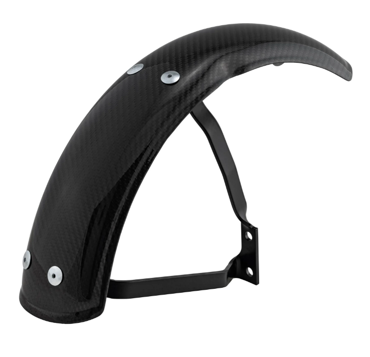 Mudguard Garelli EVO II for Vespa PX 80-200cc, carbon, carbon