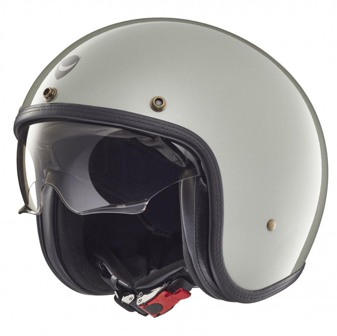 Helmo Milano jet helmet, Audace, gray glossy
