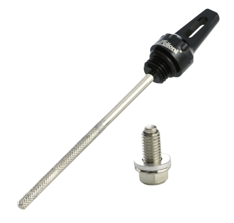 Oil dipstick transmission oil ZELIONI, black