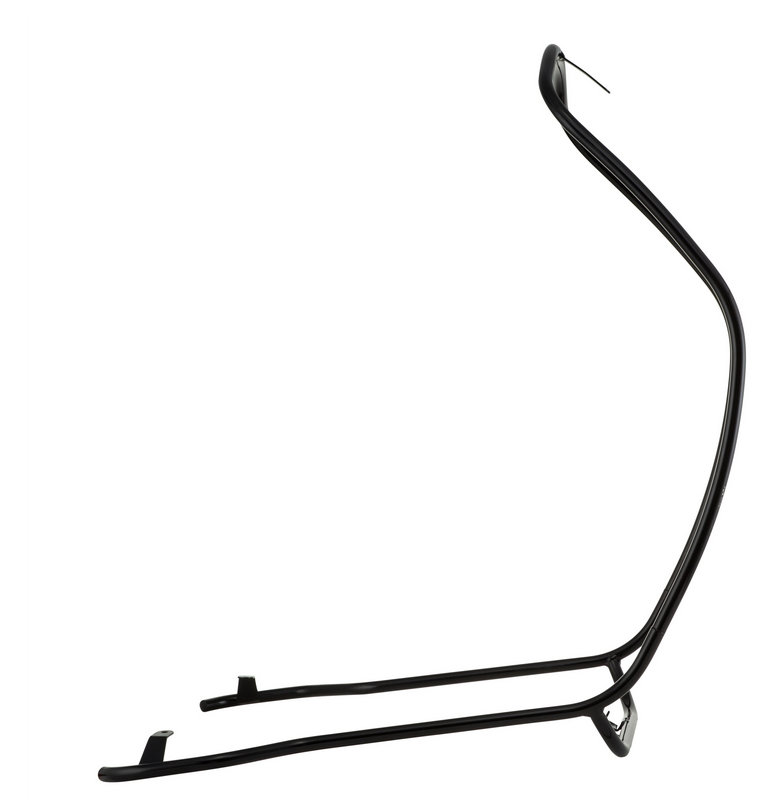 Crash bar leg shield for Vespa Primavera /Sprint 50-150cc, black glossy