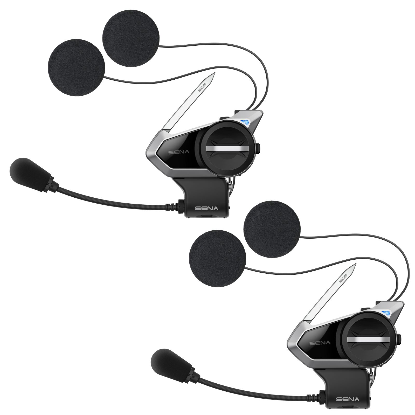 SENA 50S Doppelset - Sound by Harman Kardon - Bluetooth communication system for motorcycles