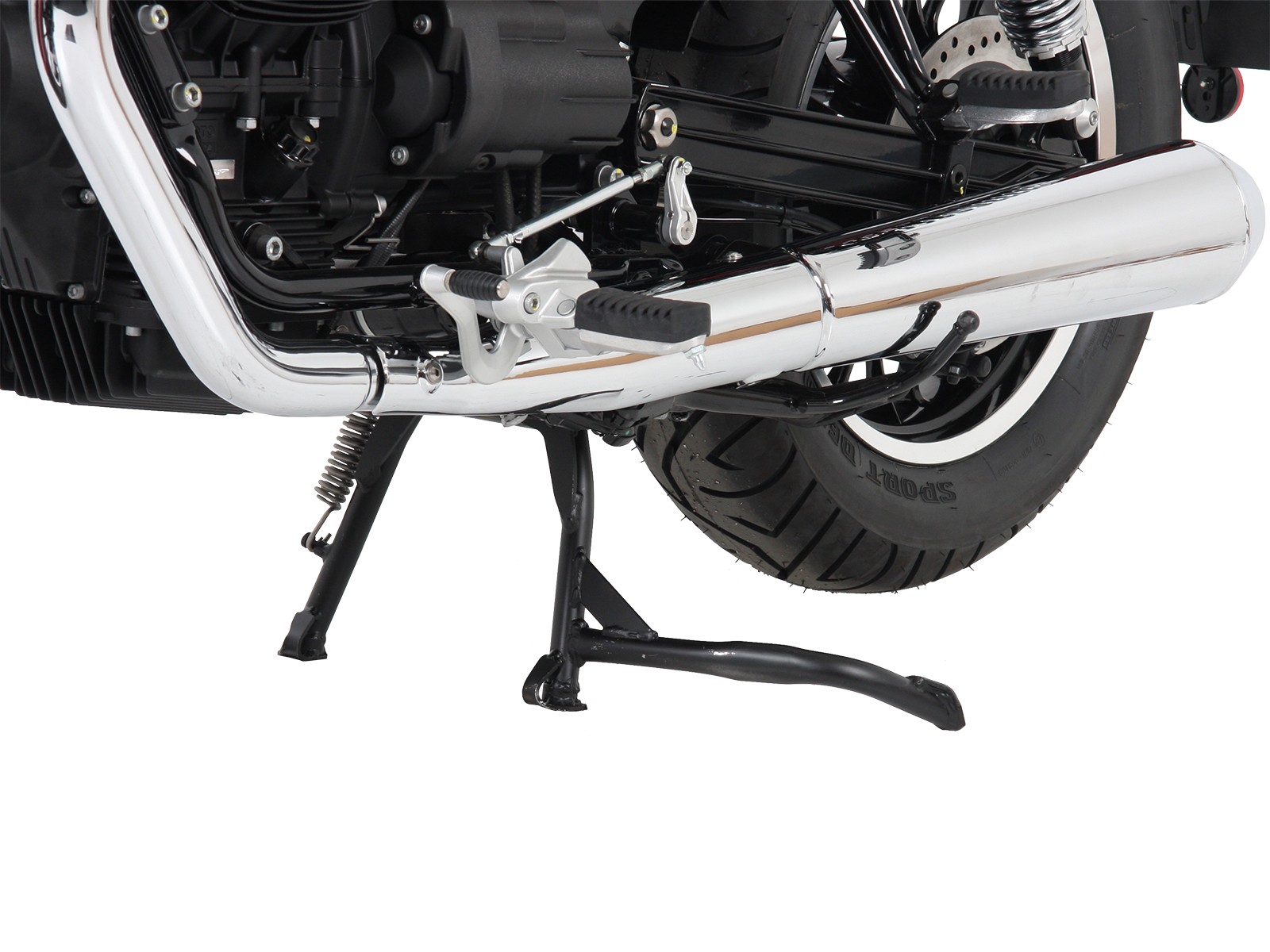Main stand black for V 9 Roamer (Bj.16-) Hepco & Becker