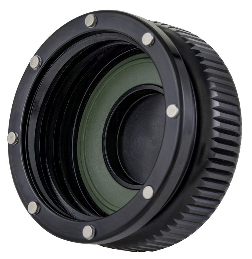 Gas cap for Vespa, black