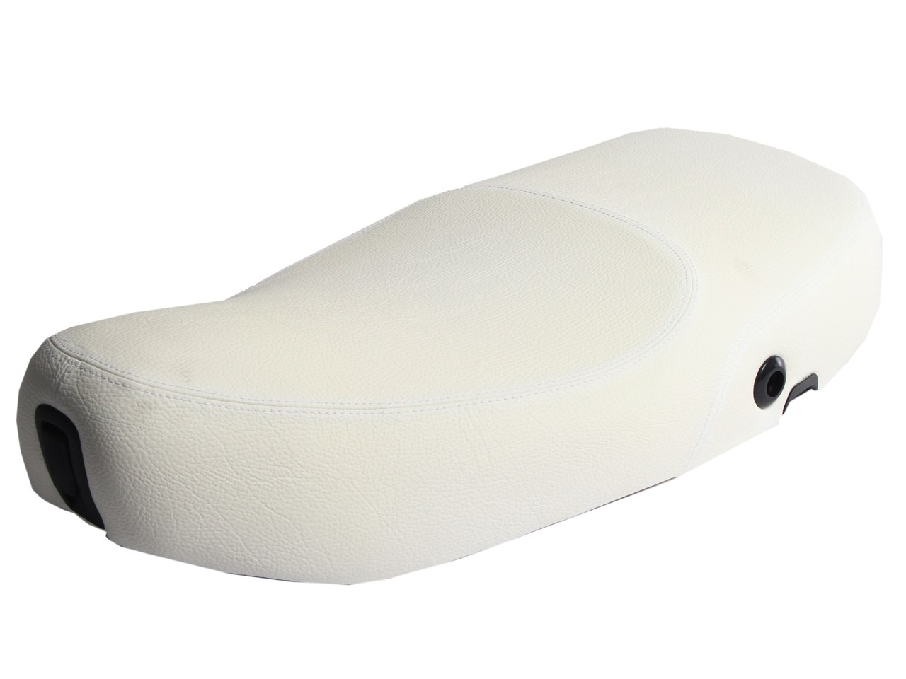 Vespa seat white for LX 50-150cc Touring, ET2/ET4 /LX/LXV/S 50-150cc-