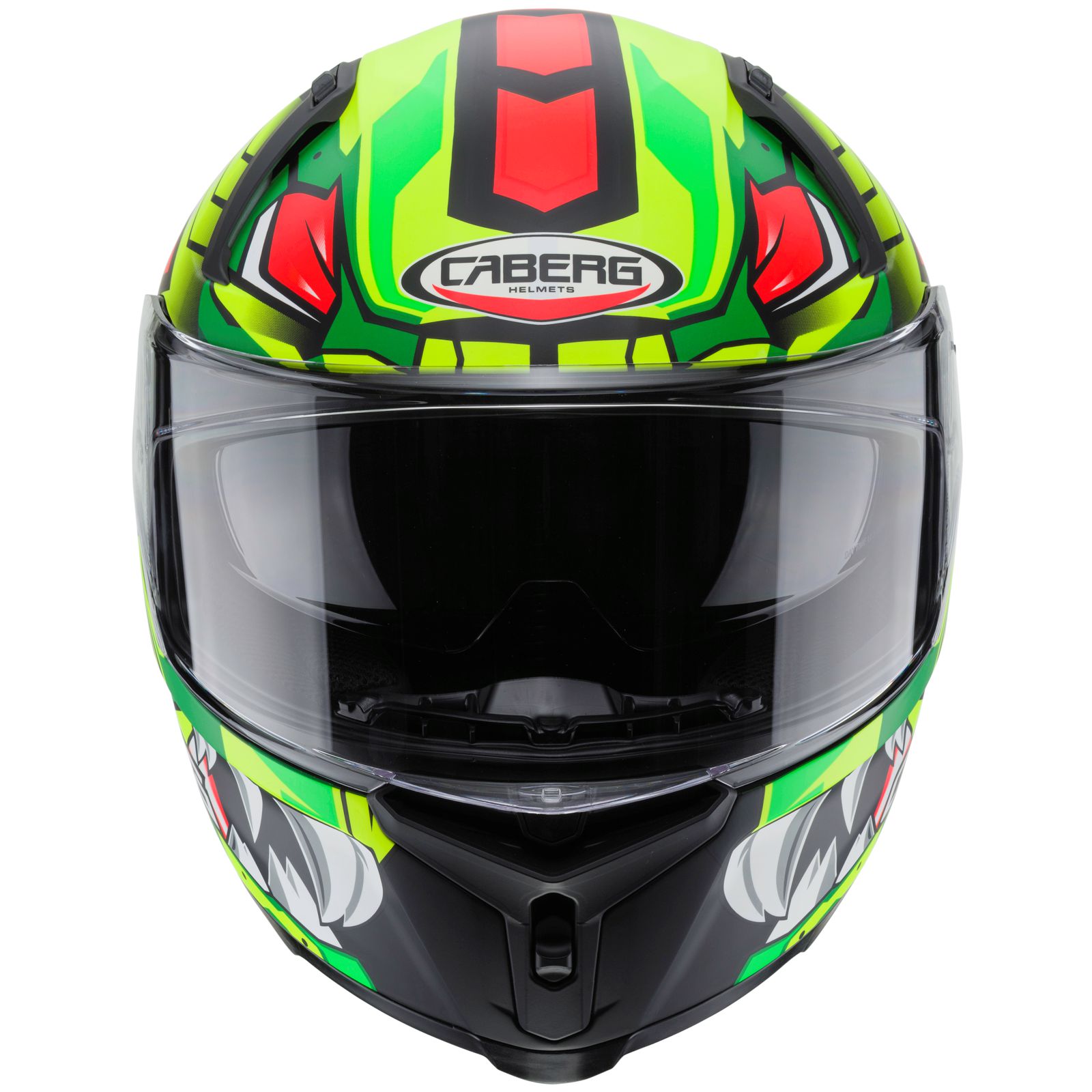 Caberg Helmet Avalon Giga, matte black / fluo yellow red