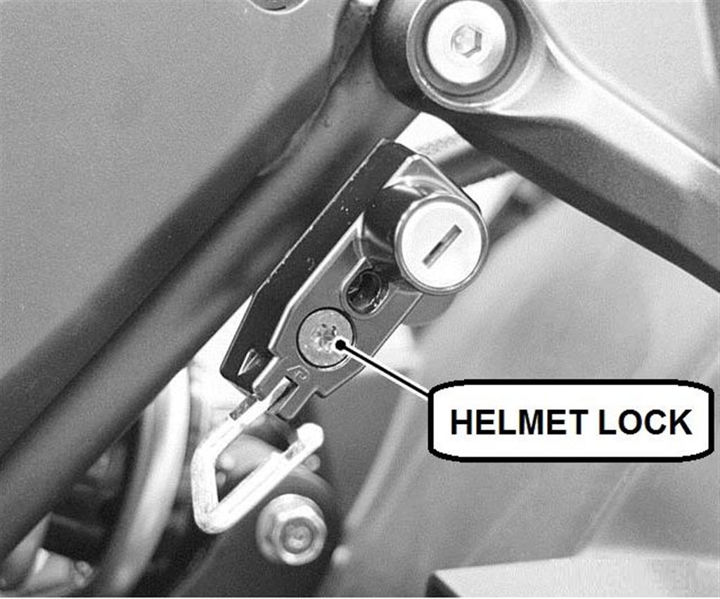 Helmet lock Ninja650 2017/ Z650 2017 Original Kawasaki