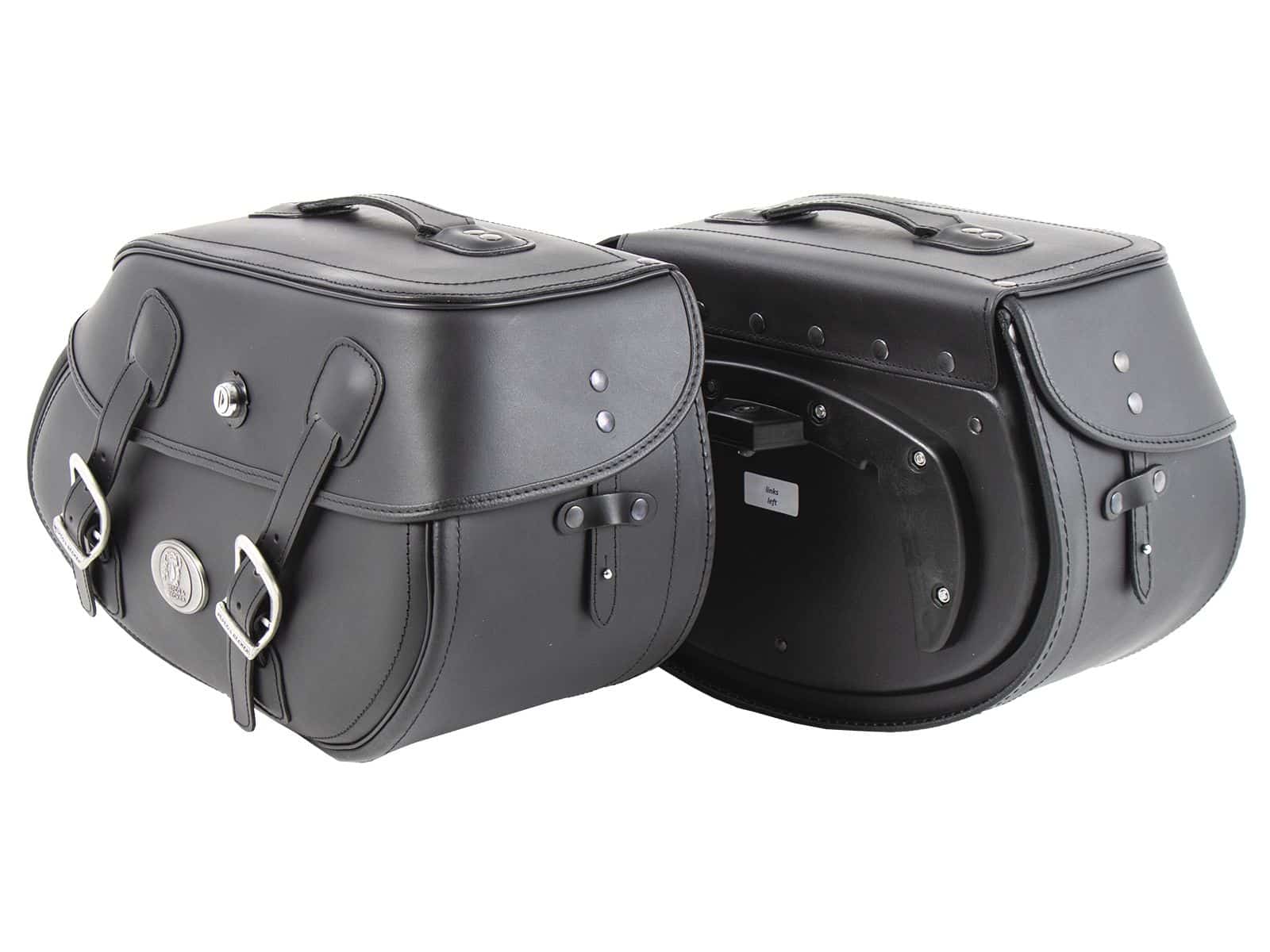 Saddlebag set Buffalo Big black for C-Bow carrier Hepco & Becker