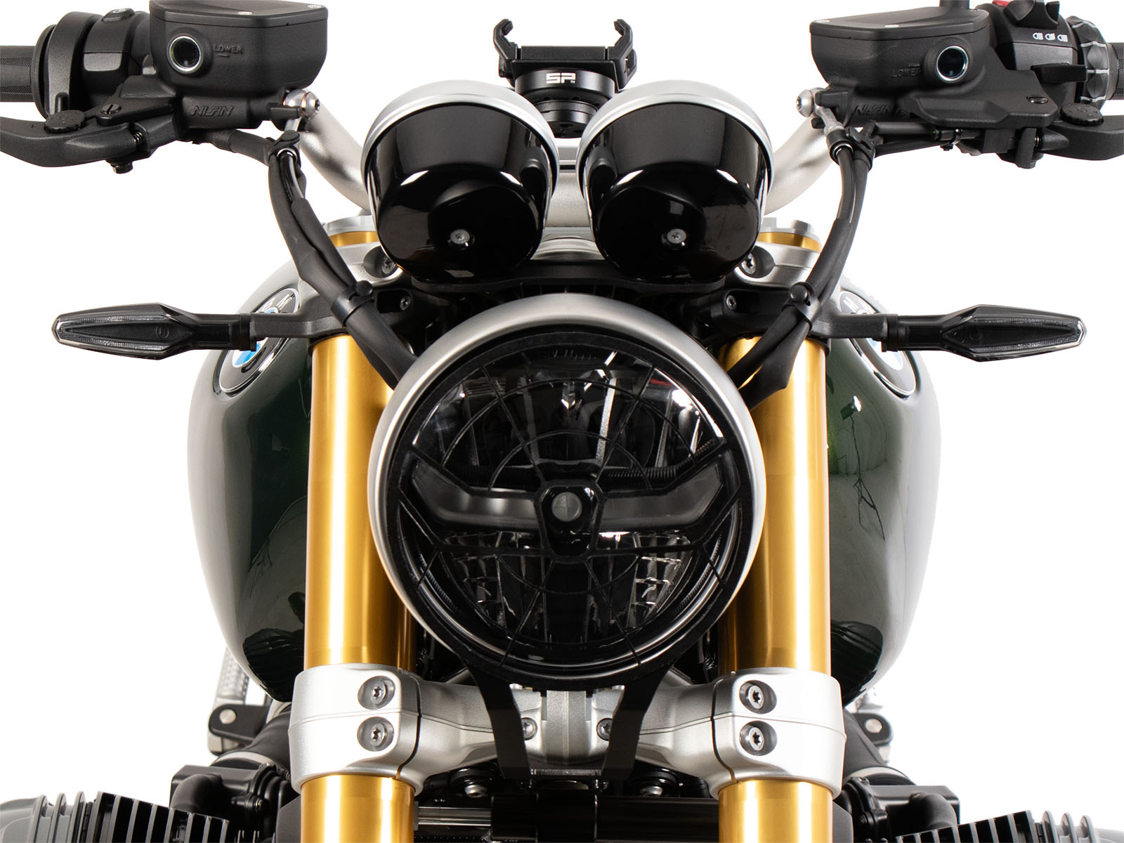 Lamp guard grille for BMW R 12 Nine T (24-) Hepco & Becker