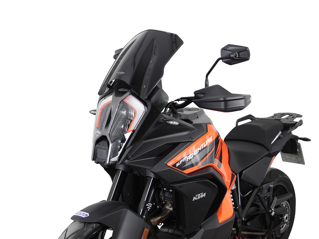 MRA touring screen "TM" black for KTM Superadventure 1290 /S /R 2021-