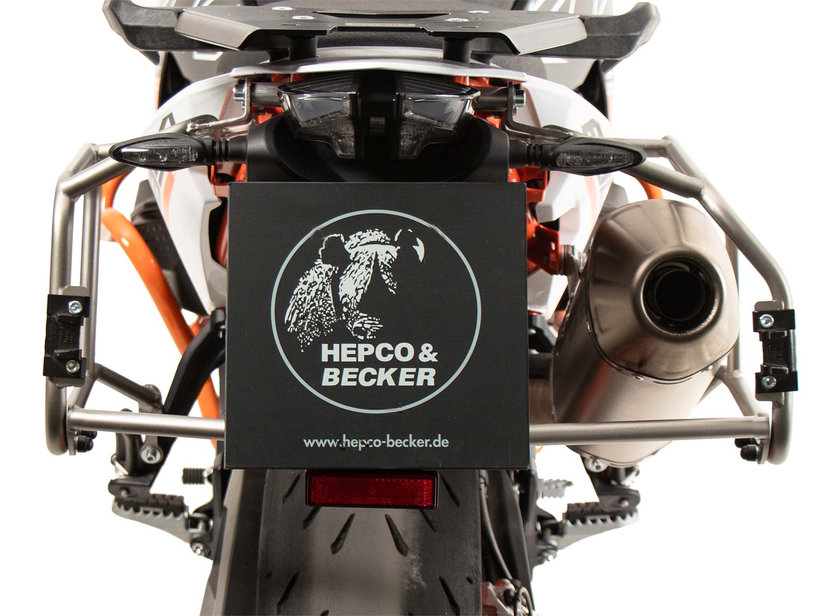 Side case carrier cutout for KTM 890 SMT (23-) Hepco & Becker