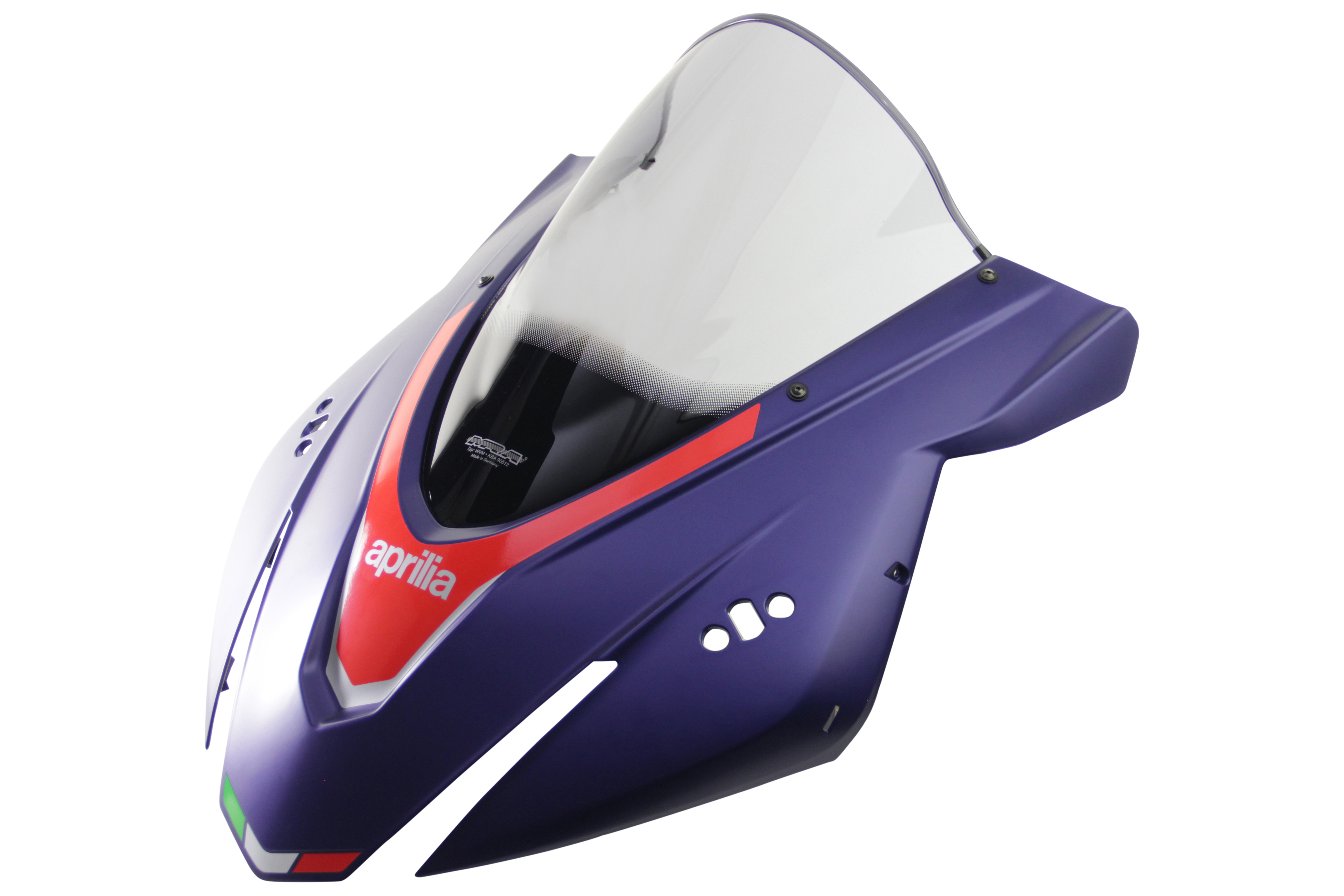 MRA Racing windshield "R" - smoke gray - Aprilia RSV 4 1100 Factory 2021-