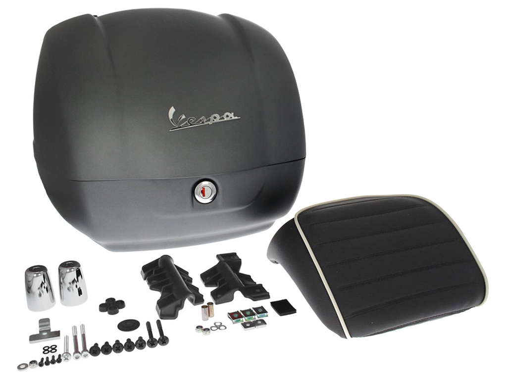 Original top case for Vespa GTS - grigio titanio 742/B