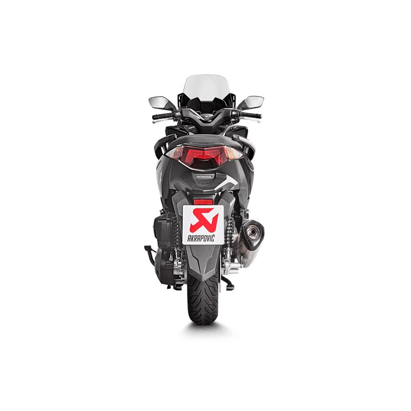 Akrapovic Racing Line (SS) exhaust system for Honda Forza125 model year 2017-2020