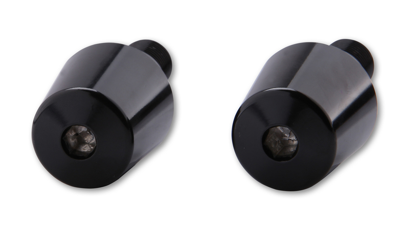 HIGHSIDER smart handlebar weights black OEM style, For various Yamaha (pair)