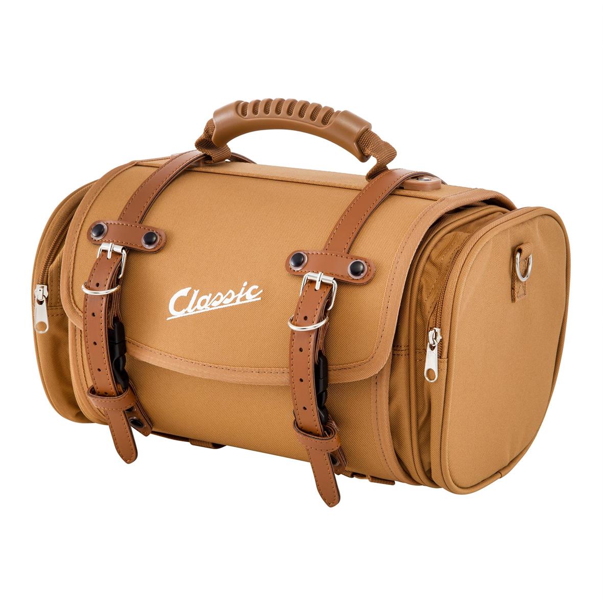 Bag "Classic" small for Vespa - brown, nylon