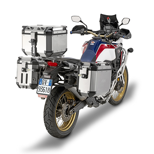 Trekker Outback 42 liter MONOKEY top case aluminum Givi