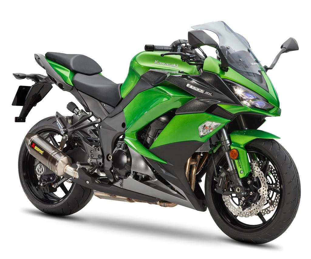 Akrapovic exhaust carbon Z1000SX 2017 original Kawasaki