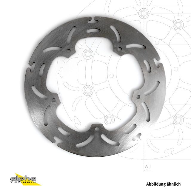 alpha Technik brake disk ABD33 rear