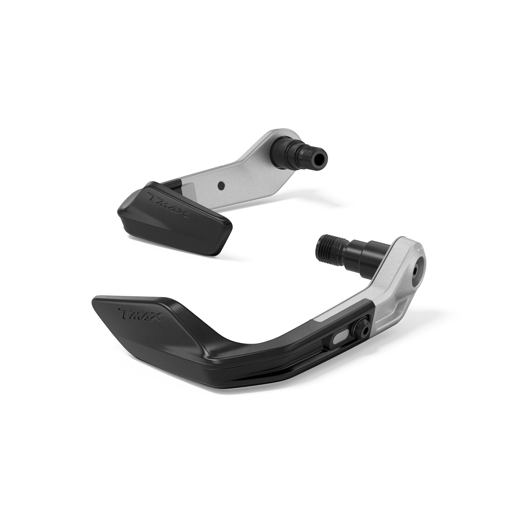 Black/Silver Hand Guards for Yamaha T-MAX 560 (25-) Genuine