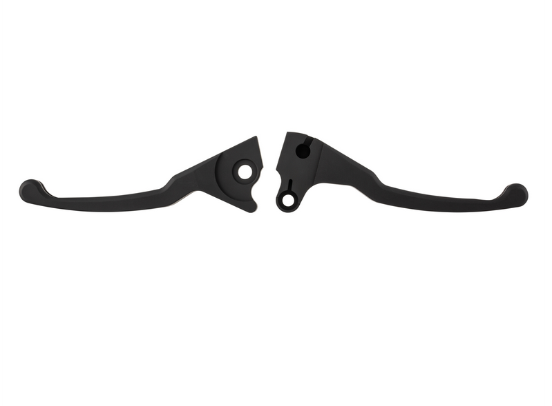Sport lever set brake Shorty for Vespa LX /LXV /S /Primavera /Sprint 50-150ccm, black matt