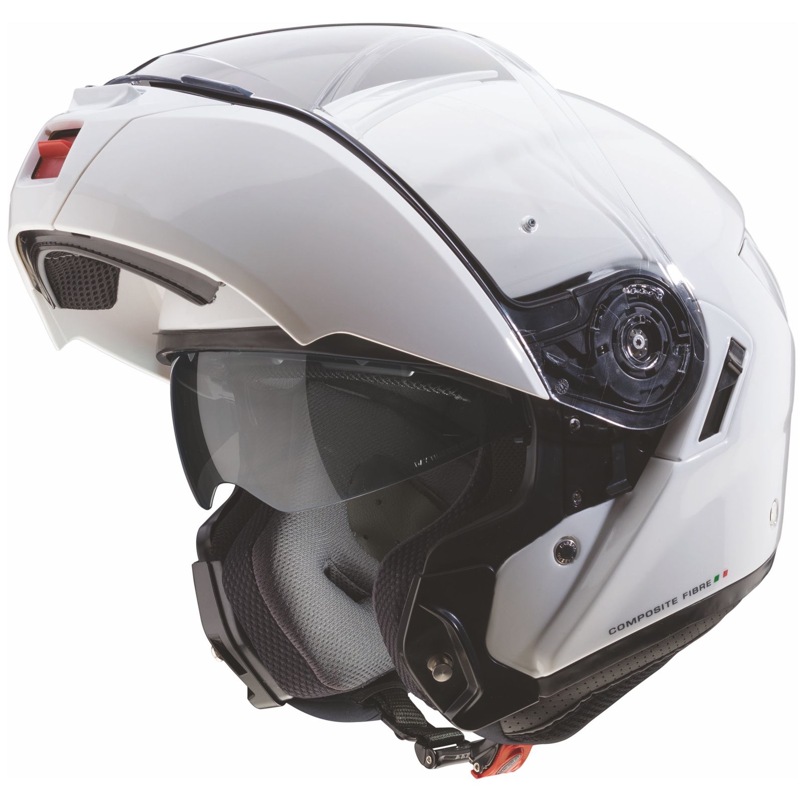 Caberg helmet Levo, white metallic