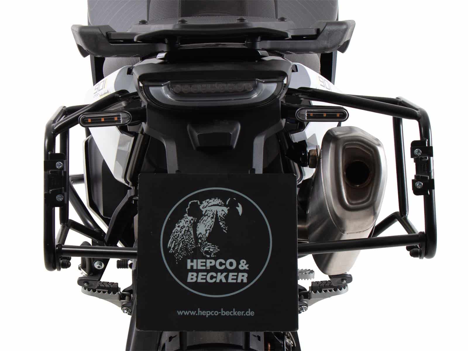 Case carrier firmly screwed for Husqvarna Norden 901 (22-) Hepco & Becker