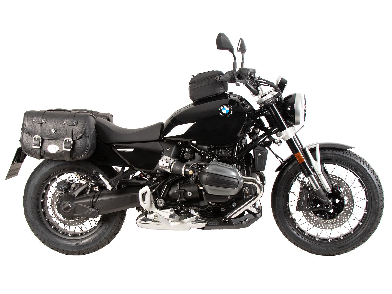 C-Bow side carrier black for BMW R 12 (24-) Hepco & Becker