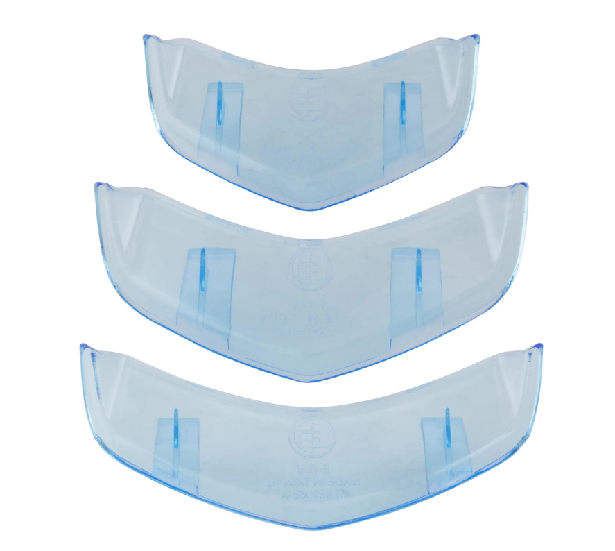 Cascade insert for Vespa GTS/GTS Super/GTV HPE 125-300cc ('19-22), blue transparent