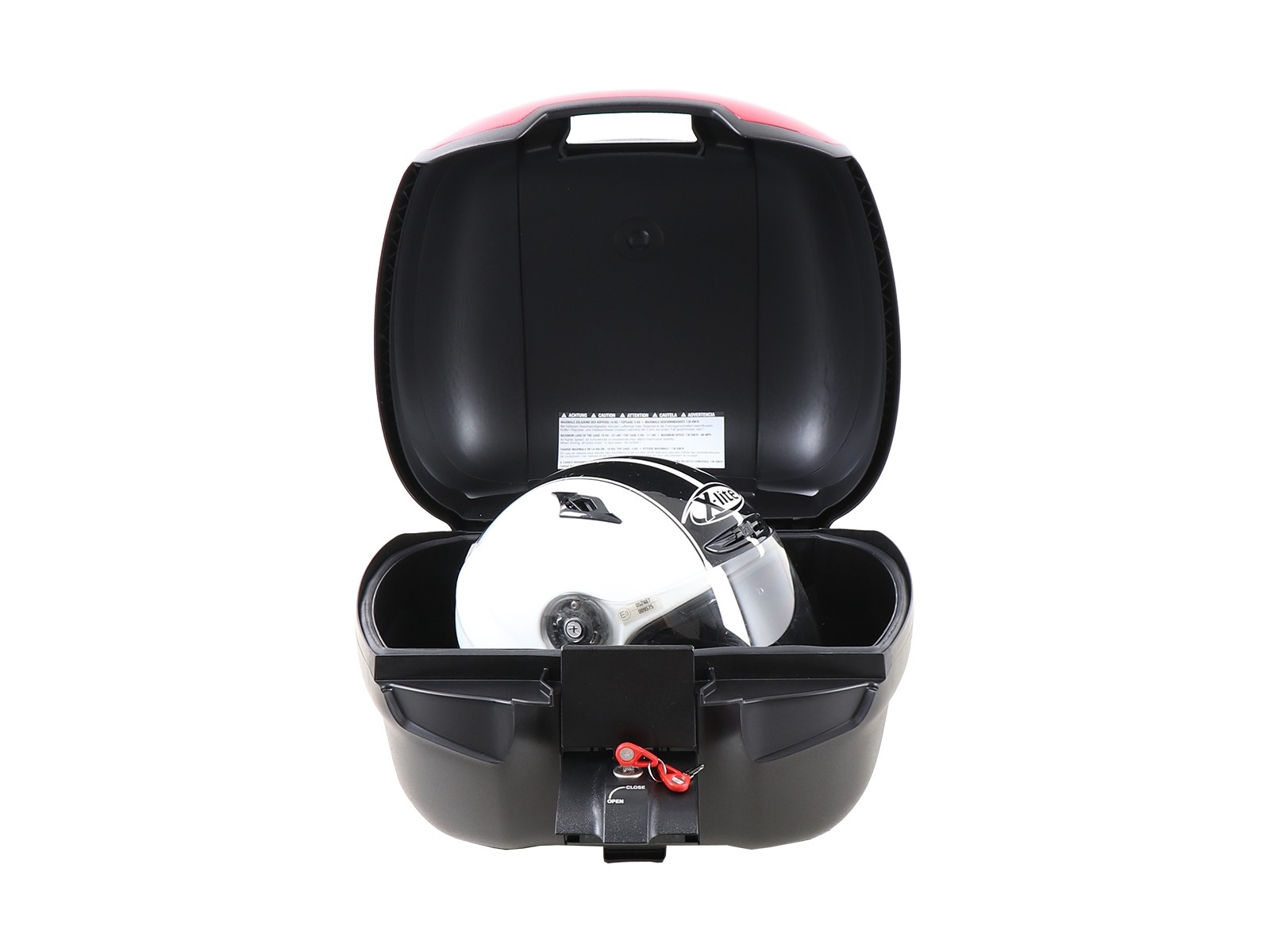 Journey Topcase 40 black incl. Universal topcase pallet for third-party carriers Original Hepco & Becker