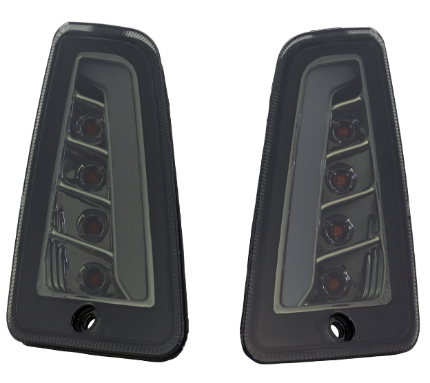 Turn signal kit front & rear for Vespa GTS/GTS Super/GTV 125-300cc ('14-), tinted