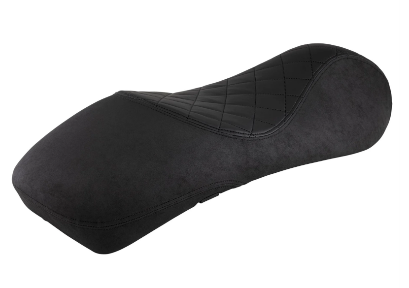 Sports seat "Black Editiont" for Vespa GTS/GTS Super/GTV 125-300ccm (14-), black stitched