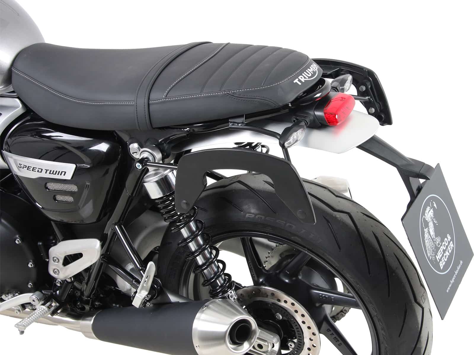 C-Bow bag holder for Triumph Speed Twin (19-) Hepco & Becker
