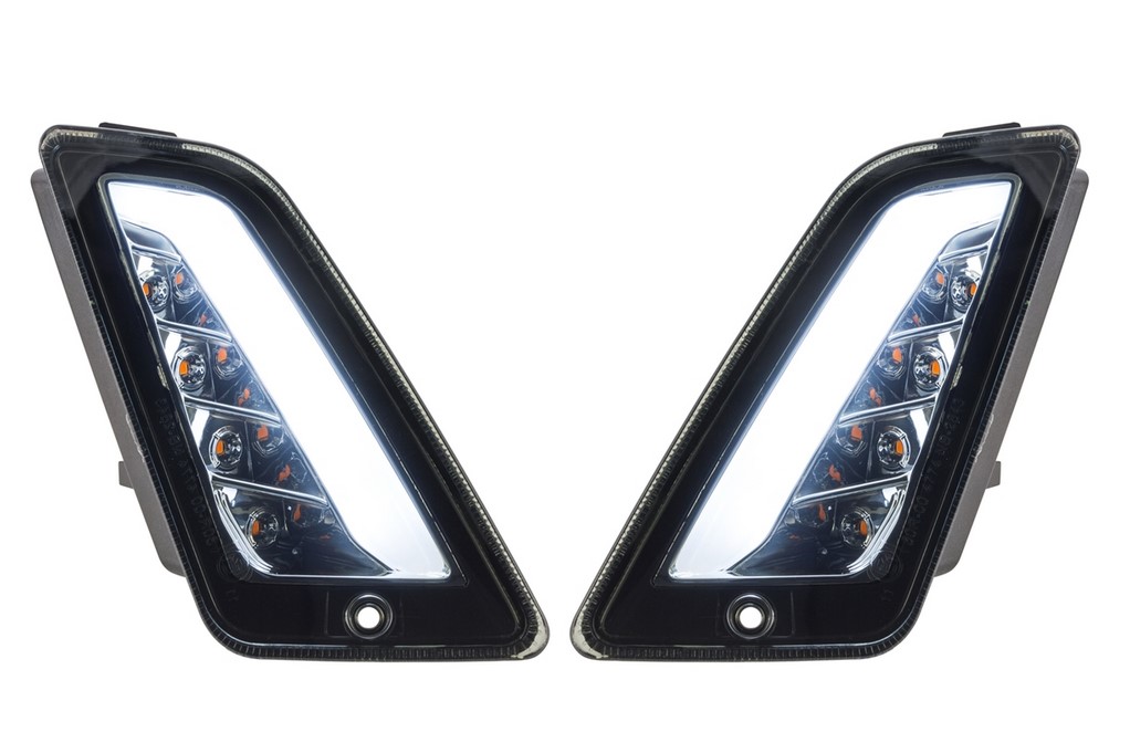 Turn signal kit front & rear for Vespa GTS/GTS Super/GTV/GT 60/GT/GT L ('03-'13), tinted