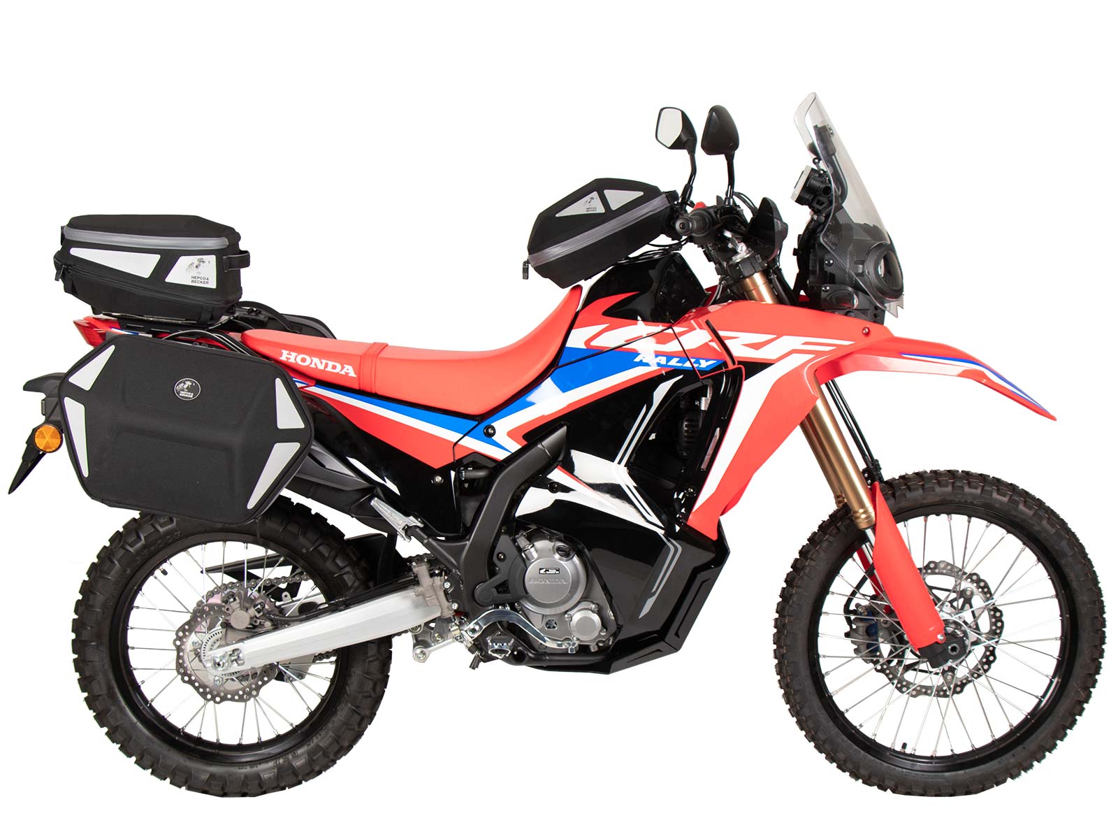 C-Bow side carrier black for Honda CRF 300 L (21-) Hepco & Becker