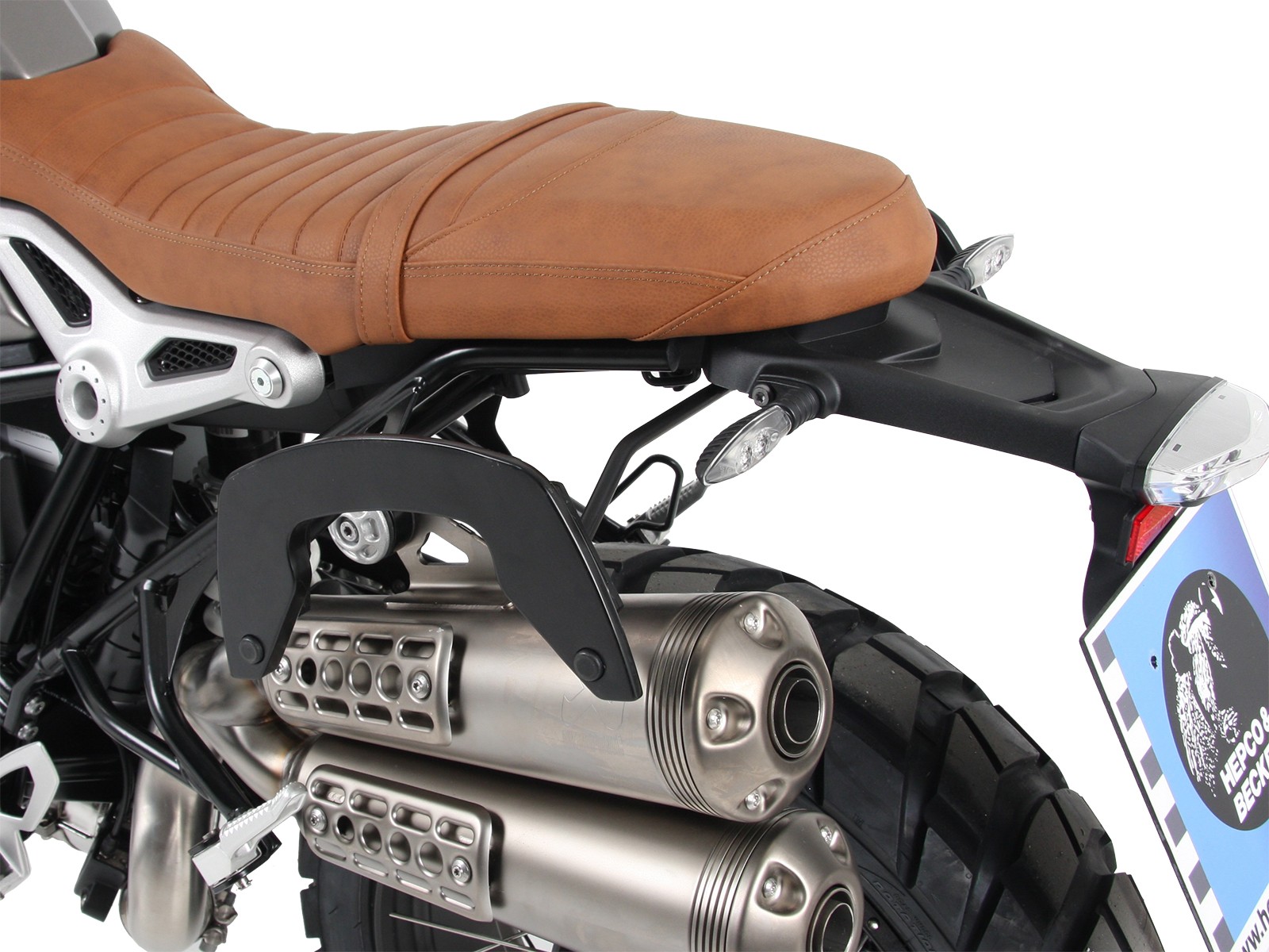 C-Bow side carrier black for BMW R nineT Scrambler (16-23) / Urban G/S 40 Years Edition