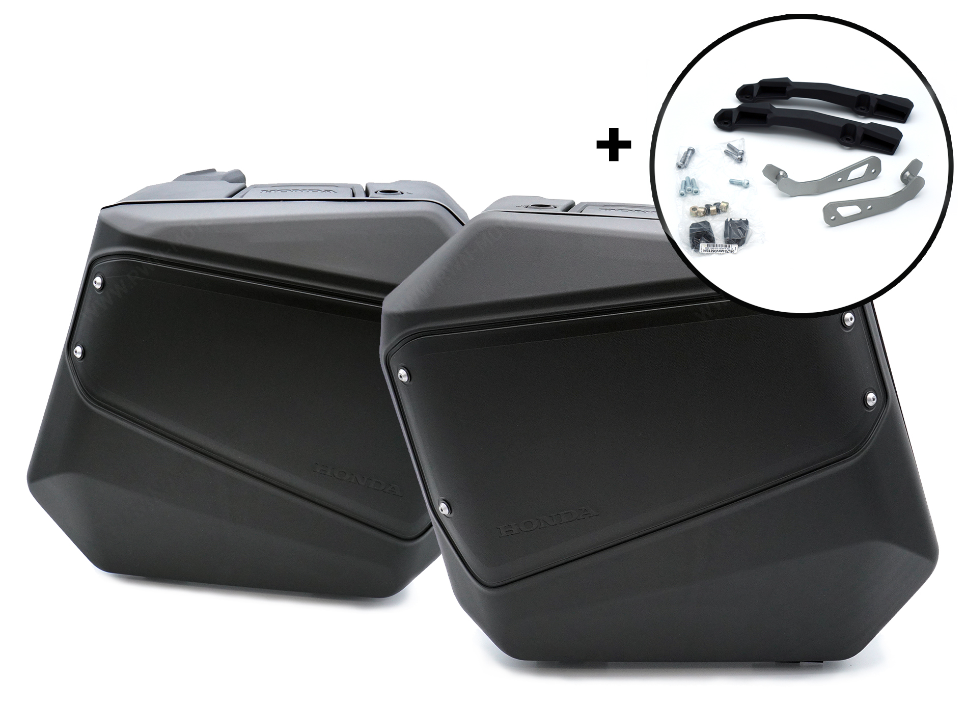 Case set incl. carrier for Honda Forza 750 2021-