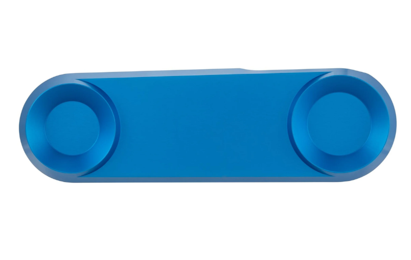 Swingarm cover for Vespa, blue matt