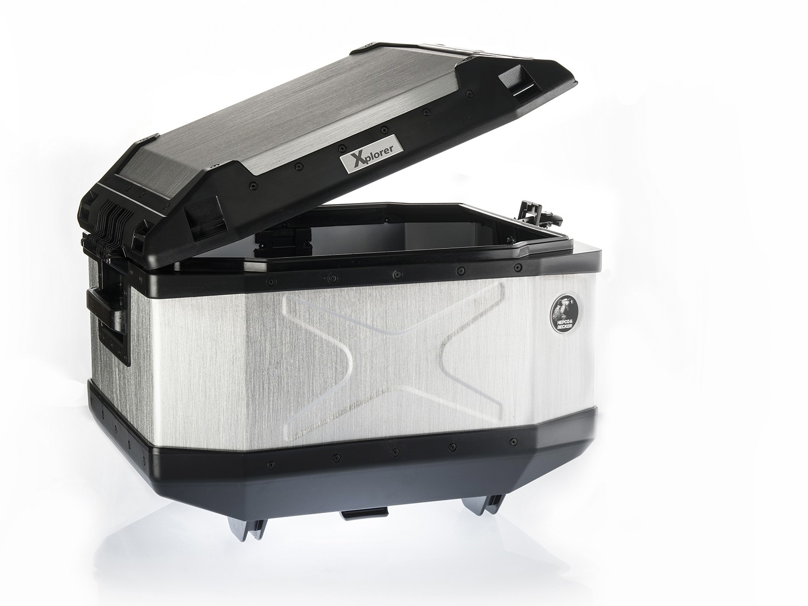 Topcase Alu Xplorer 45 silver Hepco & Becker