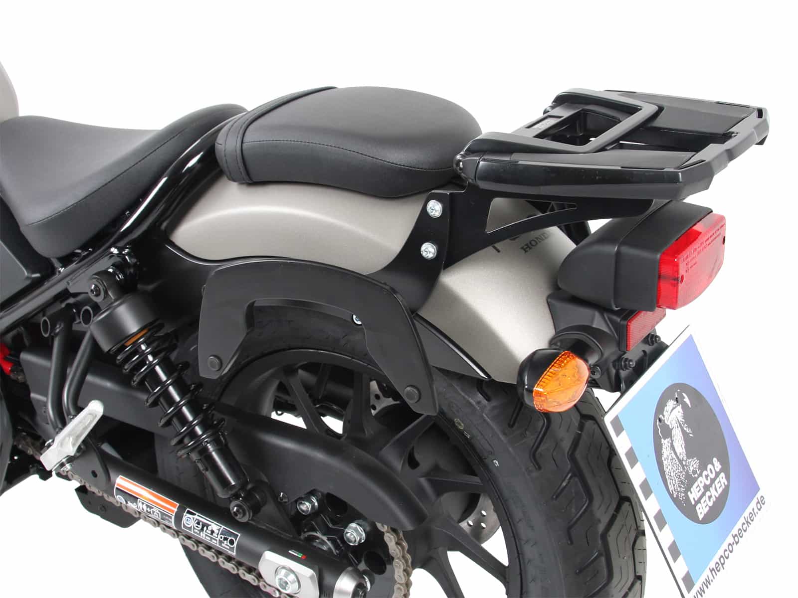 C-Bow side carrier black for Honda CMX 500 Rebel (17-) Hepco & Becker