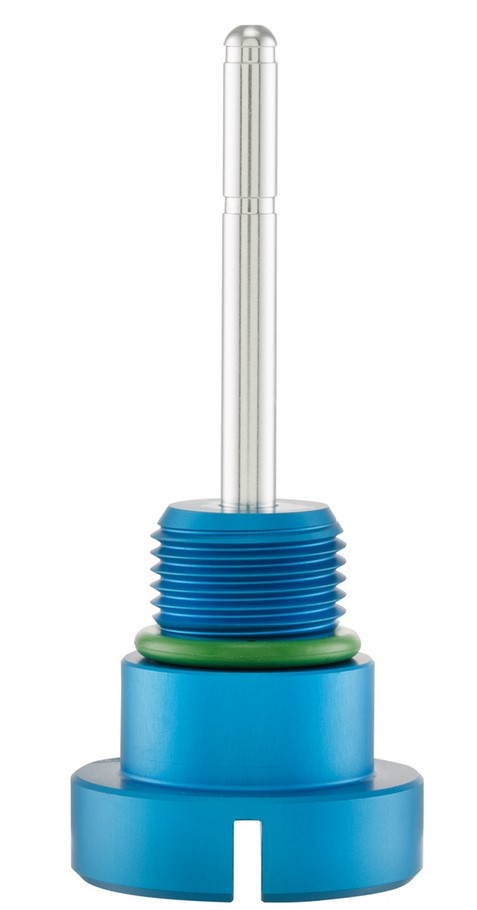Oil filler plug engine oil for Vespa, blue matt